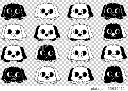 Dog chicks illustration Dog chicks illustration 33939411