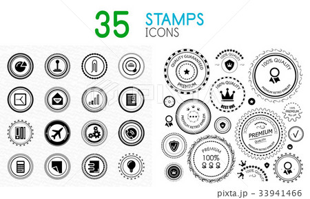 Collection of black and white stamps - quality and Collection of black and white stamps - quality and 33941466