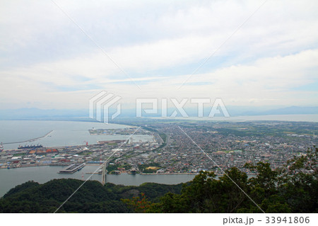 鳥取県境港市から続く弓ヶ浜半島 33941806