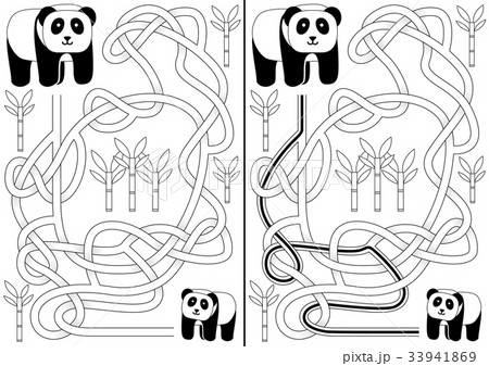 Panda maze Panda maze 33941869
