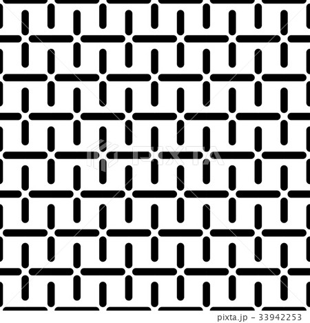 Black and white geometric seamless pattern. Black and white geometric seamless pattern. 33942253