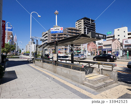 名古屋市昭和区 都市風景 御器所駅 4番出入口 名古屋市昭和区 都市風景 御器所駅 4番出入口 33942525