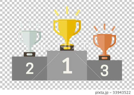 Championish cups flat icons Championish cups flat icons 33943522