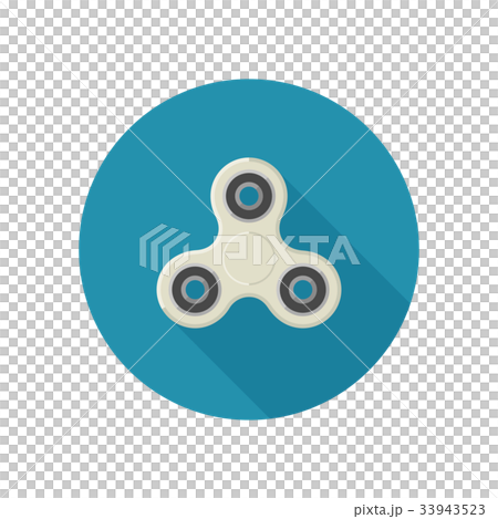 Fidget spinner in flat style Fidget spinner in flat style 33943523