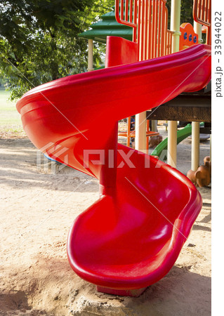 Playground slide of plastic 33944022