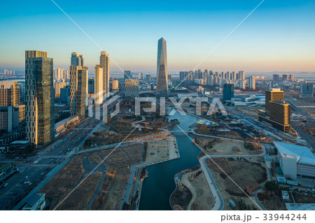 Korea,Incheon,Central Park in Songdo 33944244