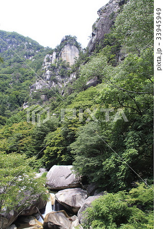 夏の昇仙峡・覚円峰 33945949