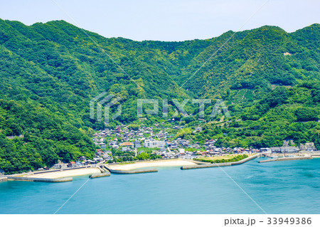 島の風景（豊島から大崎下島を望む） 33949386