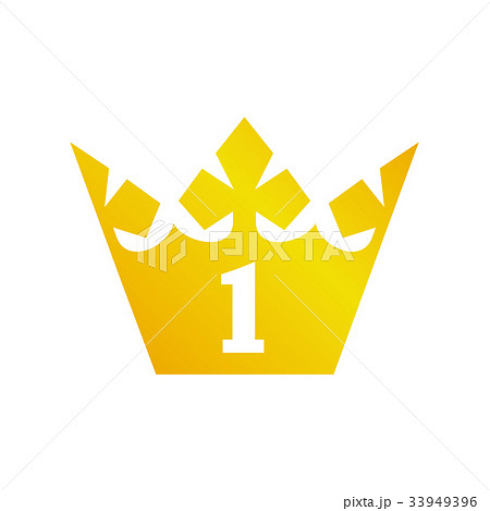 王冠　ゴールド　ランキング1位 33949396