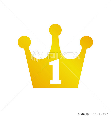 王冠　ゴールド　ランキング1位 33949397