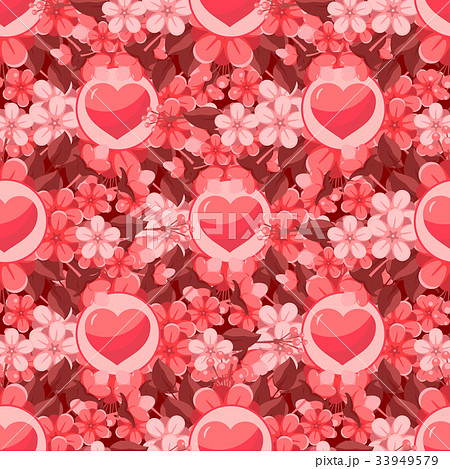 Valentine seamless background 33949579
