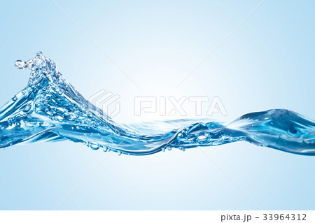 水のイメージの写真素材