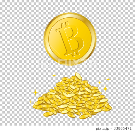 Bit coin - Stock Illustration [33965471] - PIXTA