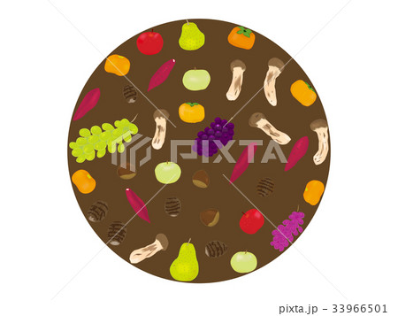 食欲の秋 茶色 食欲の秋 茶色 33966501