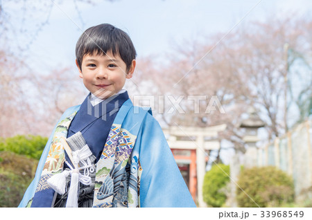 七五三 5歳袴の男の子 七五三 5歳袴の男の子 33968549