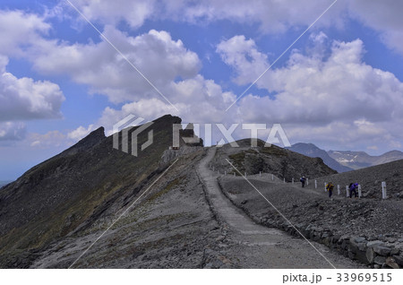 雲 白頭山 山 33969515