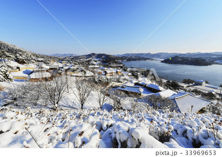 雪景色 清酒 忠清北道 33969653