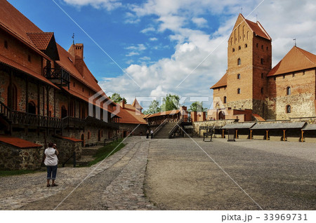 距離 古建築 リトアニア 33969731