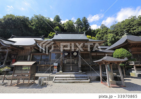 四国霊場第12番札所「焼山寺」三面大黒天、本堂、大師堂 33970865