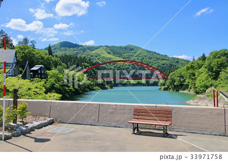 只見川(福島県・柳津町) 只見川(福島県・柳津町) 33971758