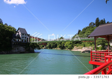只見川（福島県・柳津町） 33971763