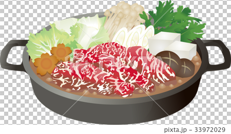 Sukiyaki pot separately 33972029
