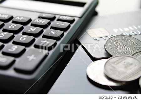 Credit card, shopping, loan, accounting concept 33989836