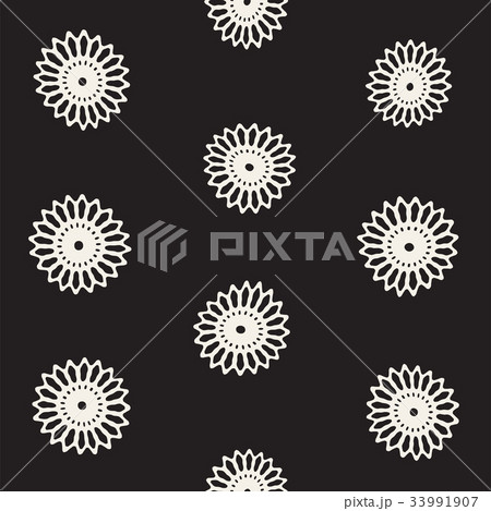 Vector seamless pattern. Abstract background with 33991907