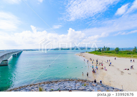 沖縄県古宇利島への古宇利大橋 33992676