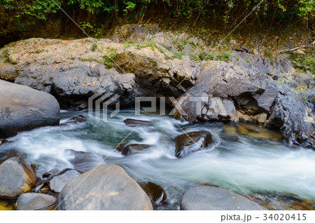 Scenery in Khao Sok National Park in Thailand 34020415