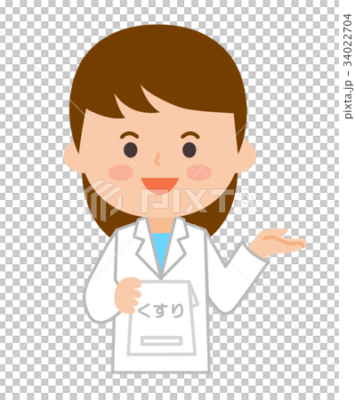 女性薬剤師 34022704