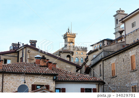 San Marino town view San Marino town view 34029701
