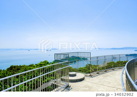豊島・十文字山展望台 34032902