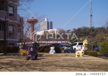 桃花台の動物の遊具 桃花台の動物の遊具 34039757