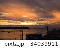 御浜岬の夕焼け 御浜岬の夕焼け 34039911