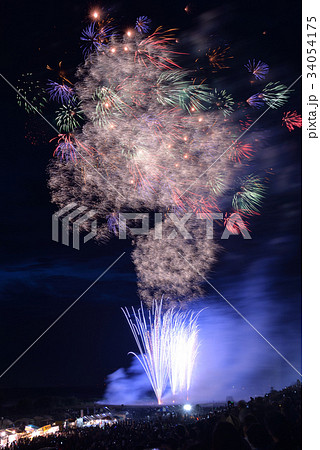 利根川の花火 34054175