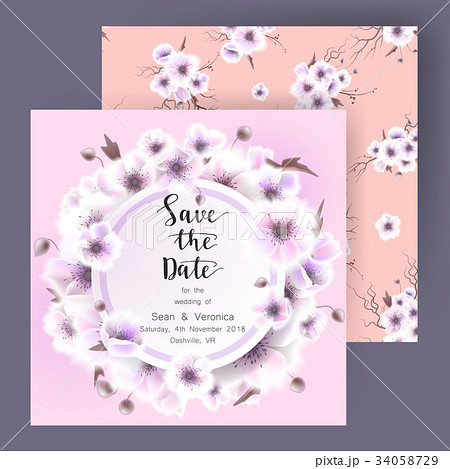 Save the date card, wedding invitation, greeting Save the date card, wedding invitation, greeting 34058729