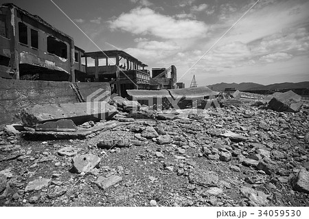 長崎　軍艦島 34059530