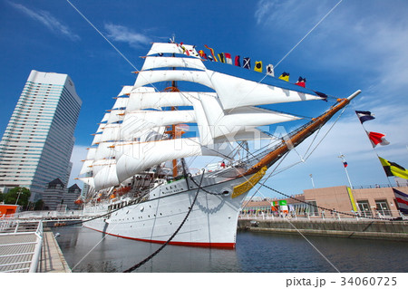 日本丸・総帆展帆 34060725