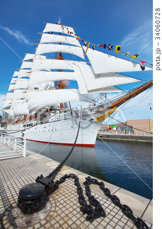 日本丸・総帆展帆 日本丸・総帆展帆 34060728