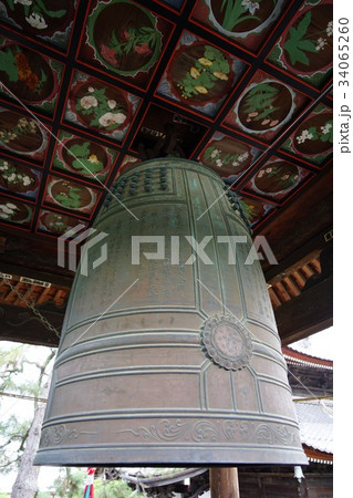 信濃国分寺（釣鐘と天女） 34065260