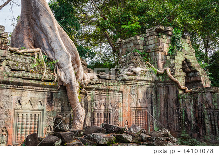 Preah Khan temple, Angkor area, Siem Reap,Cambodia Preah Khan temple, Angkor area, Siem Reap,Cambodia 34103078