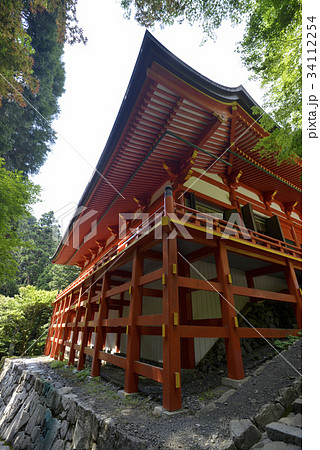 比叡山延暦寺 横川中堂の写真素材