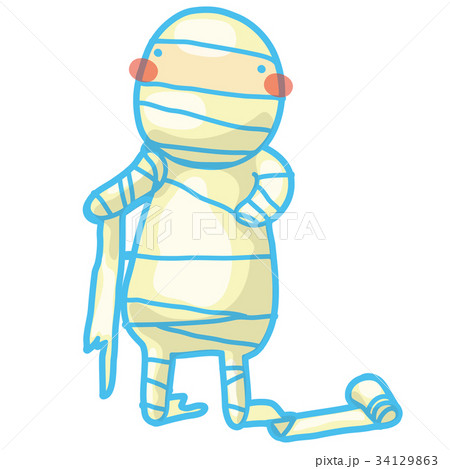 HALLOWEEN_C06_ミイラ男 HALLOWEEN_C06_ミイラ男 34129863