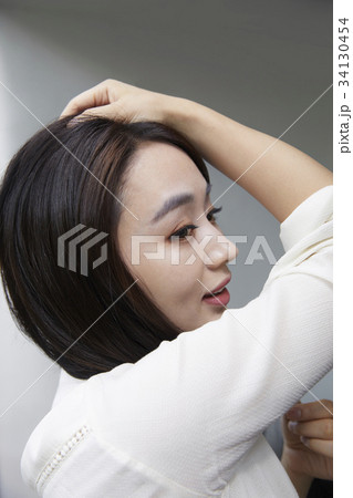 長い髪 ロングヘア ビューティー 34130454