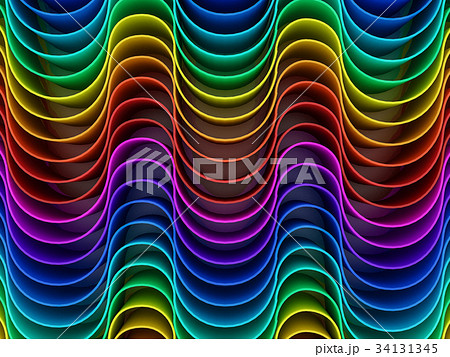 abstract colorful of curve rainbow  background 34131345