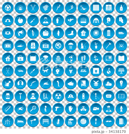 100 help icons set blue 100 help icons set blue 34138170