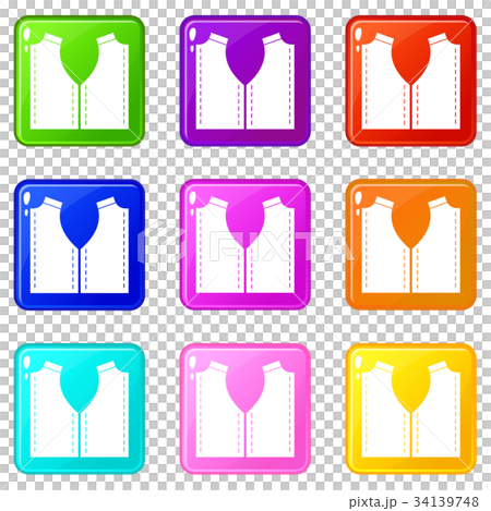 Pattern for sewing set 9 - Stock Illustration [34139748] - PIXTA