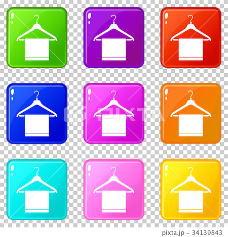 Hanger with cloth set 9 Hanger with cloth set 9 34139843