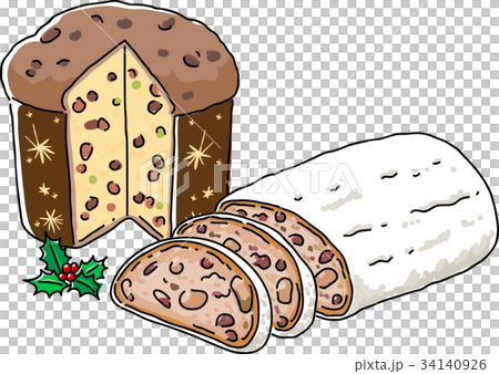 Stollen and Panettone 34140926